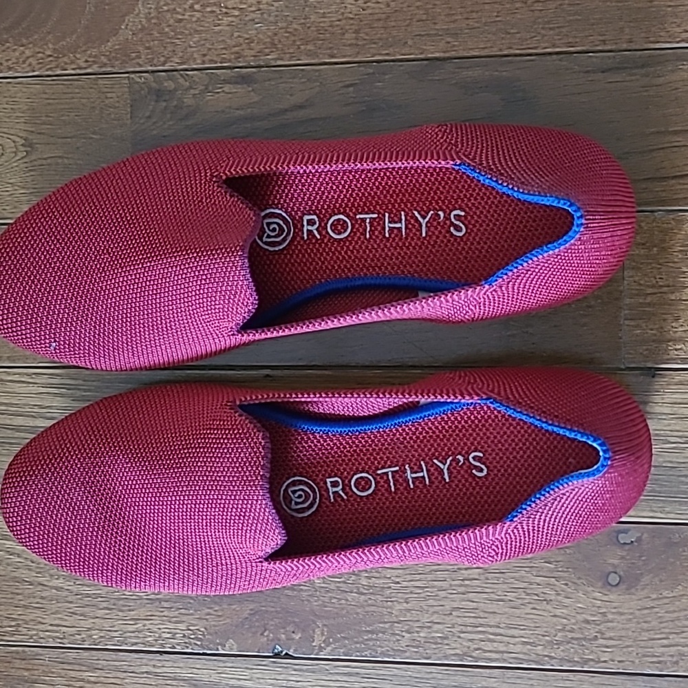 Rothys loafers red